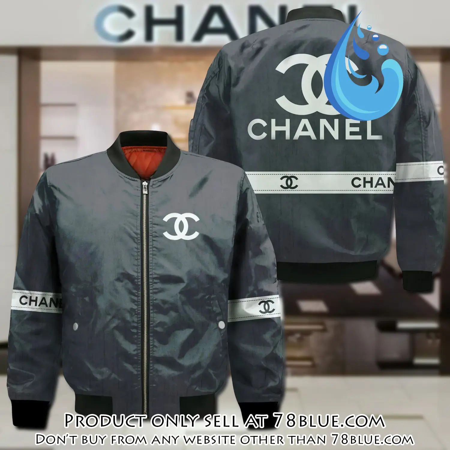 Chanel bomber jacket luxury brand clothing clothes outfit for men women 03 78b5742674